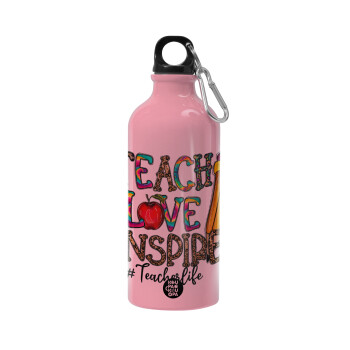 Teach, Love, Inspire, Water bottle 600ml