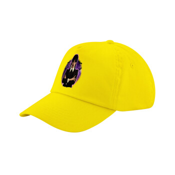 Wednesday moonlight, Child's Baseball Cap, 100% Cotton Twill, Yellow (COTTON, CHILD, UNISEX, ONE SIZE)