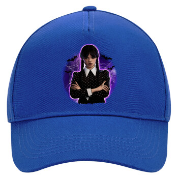 Wednesday moonlight, Ultimate Adult Hat BLUE, (100% COTTON DRILL, ADULT, UNISEX, ONE SIZE)