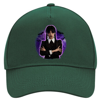 Wednesday moonlight, Adult Ultimate Hat GREEN, (100% COTTON DRILL, ADULT, UNISEX, ONE SIZE)