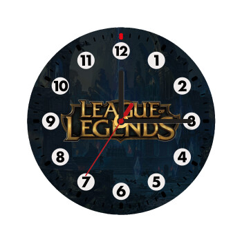 League of Legends LoL, Ρολόι τοίχου ξύλινο (20cm)