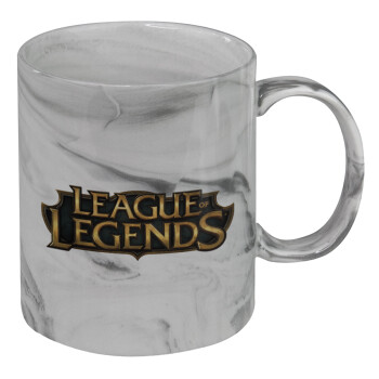 League of Legends LoL, Mug ceramic marble style, 330ml