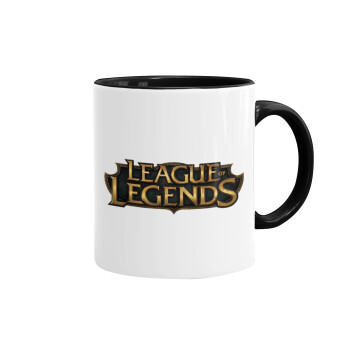 League of Legends LoL, Mug colored black, ceramic, 330ml