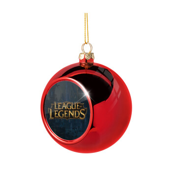 League of Legends LoL, Christmas tree ball Red 8cm