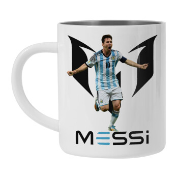 Leo Messi, Mug Stainless steel double wall 300ml