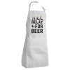 Adult Chef Apron (with sliders and 2 pockets)