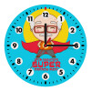 Wooden wall clock (20cm)