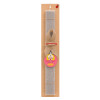 Easter Set, wooden keychain & scented Easter candle flat (30cm) (GRAY)