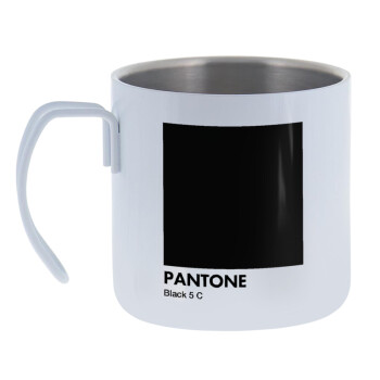 Pantone Black, Κούπα Ανοξείδωτη διπλού τοιχώματος 400ml