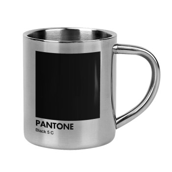 Pantone Black, Mug Stainless steel double wall 300ml