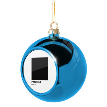Pantone Black, Χριστουγεννιάτικη μπάλα δένδρου Μπλε 8cm