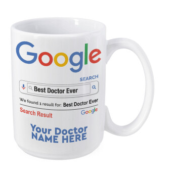 Searching for Best Doctor Ever..., Κούπα Mega, κεραμική, 450ml