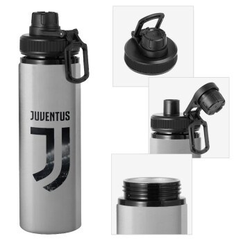 FC Juventus, Metallic water bottle with safety cap, 850ml aluminum