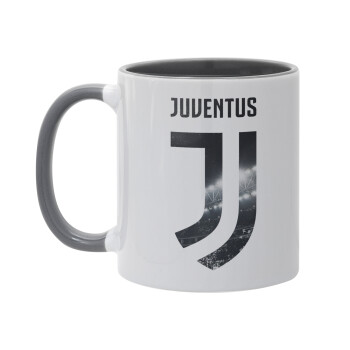 FC Juventus, Mug colored grey, ceramic, 330ml