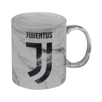 FC Juventus, Mug ceramic marble style, 330ml