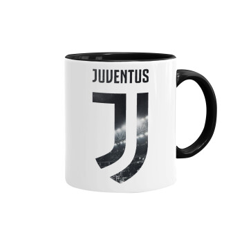 FC Juventus, Mug colored black, ceramic, 330ml