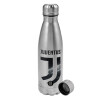 Metallic water bottle, stainless steel, 750ml