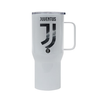 FC Juventus, Mega Stainless steel Tumbler with lid, double wall 750L