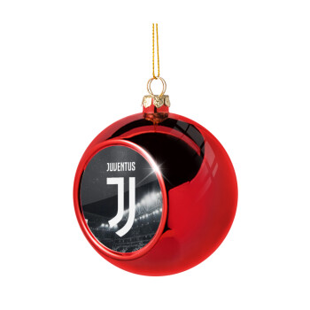 FC Juventus, Christmas tree ball Red 8cm