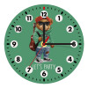 Wooden wall clock (20cm)