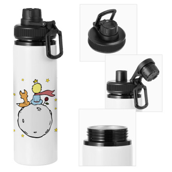 Little prince, Metal water bottle with safety cap, aluminum 850ml