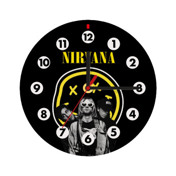 Nirvana, Wooden wall clock (20cm)