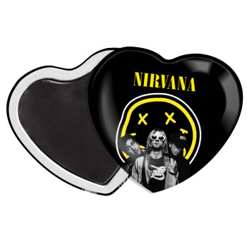Nirvana, Μαγνητάκι καρδιά (57x52mm)