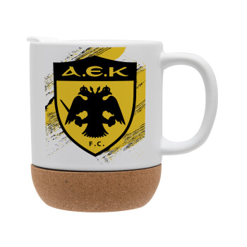 FC Α.Ε.Κ., Ceramic coffee mug Cork (MAT), 330ml (1pcs)