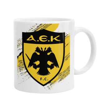FC Α.Ε.Κ., Ceramic coffee mug, 330ml (1pcs)
