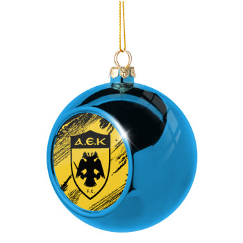 FC Α.Ε.Κ., Blue Christmas tree ball ornament 8cm