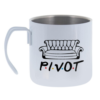 Friends Pivot, Mug Stainless steel double wall 400ml