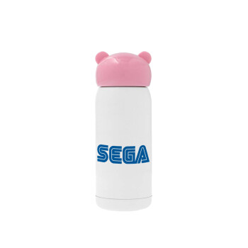 SEGA, Pink stainless steel thermal flask, 320ml