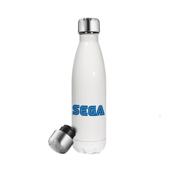 SEGA, Metal mug thermos White (Stainless steel), double wall, 500ml