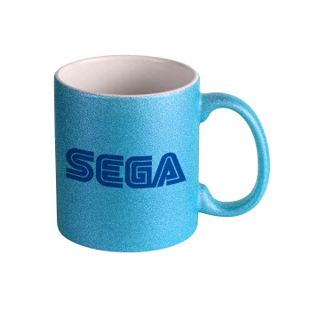 SEGA, Κούπα Σιέλ Glitter που γυαλίζει, κεραμική, 330ml