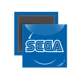 SEGA, Μαγνητάκι ψυγείου τετράγωνο διάστασης 5x5cm