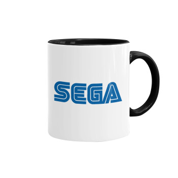 SEGA, Mug colored black, ceramic, 330ml