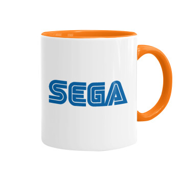 SEGA, Mug colored orange, ceramic, 330ml