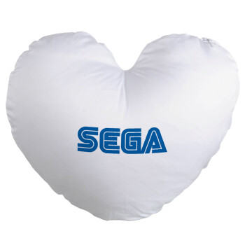 SEGA, Μαξιλάρι καναπέ καρδιά 40x40cm περιέχεται το  γέμισμα