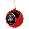 Christmas tree ball Red 8cm