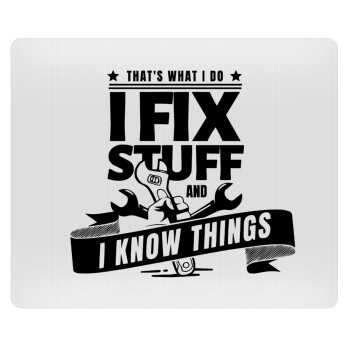 I fix stuff, Mousepad rect 23x19cm