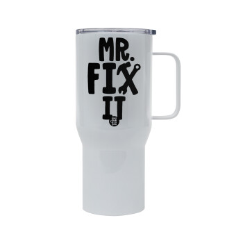 Mr fix it, Mega Stainless steel Tumbler with lid, double wall 750L