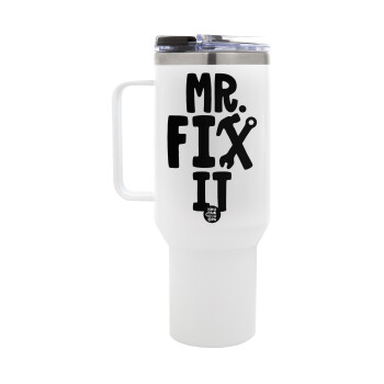 Mr fix it, Mega Stainless steel Tumbler with lid, double wall 1,2L