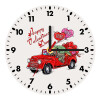 Wooden wall clock 20cm