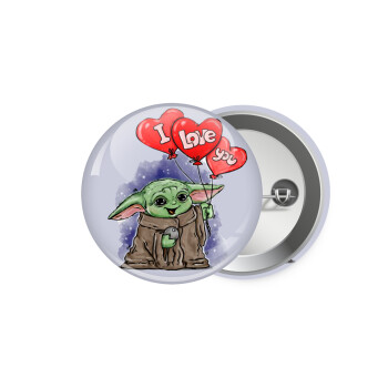 Yoda, i love you, Κονκάρδα παραμάνα 5.9cm