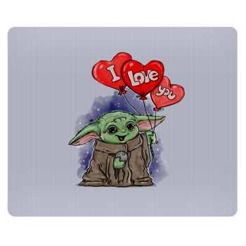 Yoda, i love you, Mousepad ορθογώνιο 23x19cm