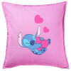 Sofa cushion Pink 50x50cm includes filling