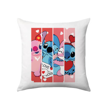 Lilo & Stitch Love, Sofa cushion 40x40cm includes filling