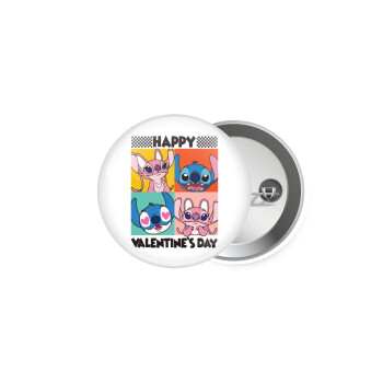 Lilo & Stitch Happy valentines day, Κονκάρδα παραμάνα 5cm