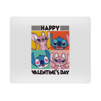 Lilo & Stitch Happy valentines day, Mousepad ορθογώνιο 23x19cm