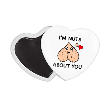 I'm Nuts About You, Μαγνητάκι καρδιά (57x52mm)